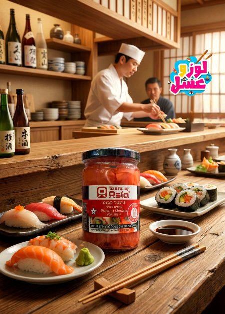 ​زنجبيل مخلل (ووردي)